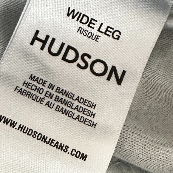 Hudson Wide Leg Jeans size 29 Jolene High Rise Risque Wash - Picture 4 of 11